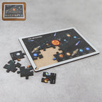 Wooden Puzzle Learning Board for Kids - (1 Pc / Mix Design / random)