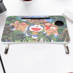 Multi Purpose Laptop Desk for Study Reading Foldable with Cupholder  58×38 cm