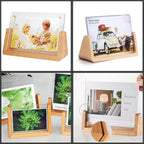  Wooden Picture Stand, Photo Frame Stand (1 Pc)