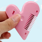 Heart Shape Baby Hair Scissors - Lightweight Stainless Steel Thinning Shears