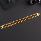  Golden Rudraksha Bracelet 