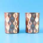 Diamond Cut Copper Gift Box Set