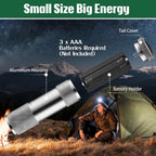 Portable Mini Torch – 9 LED Pocket Flashlight, Battery Operated (Mix Color)