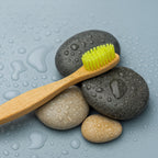 Eco-Friendly Natural Bamboo Toothbrush with Medium Bristles (1 Pc)