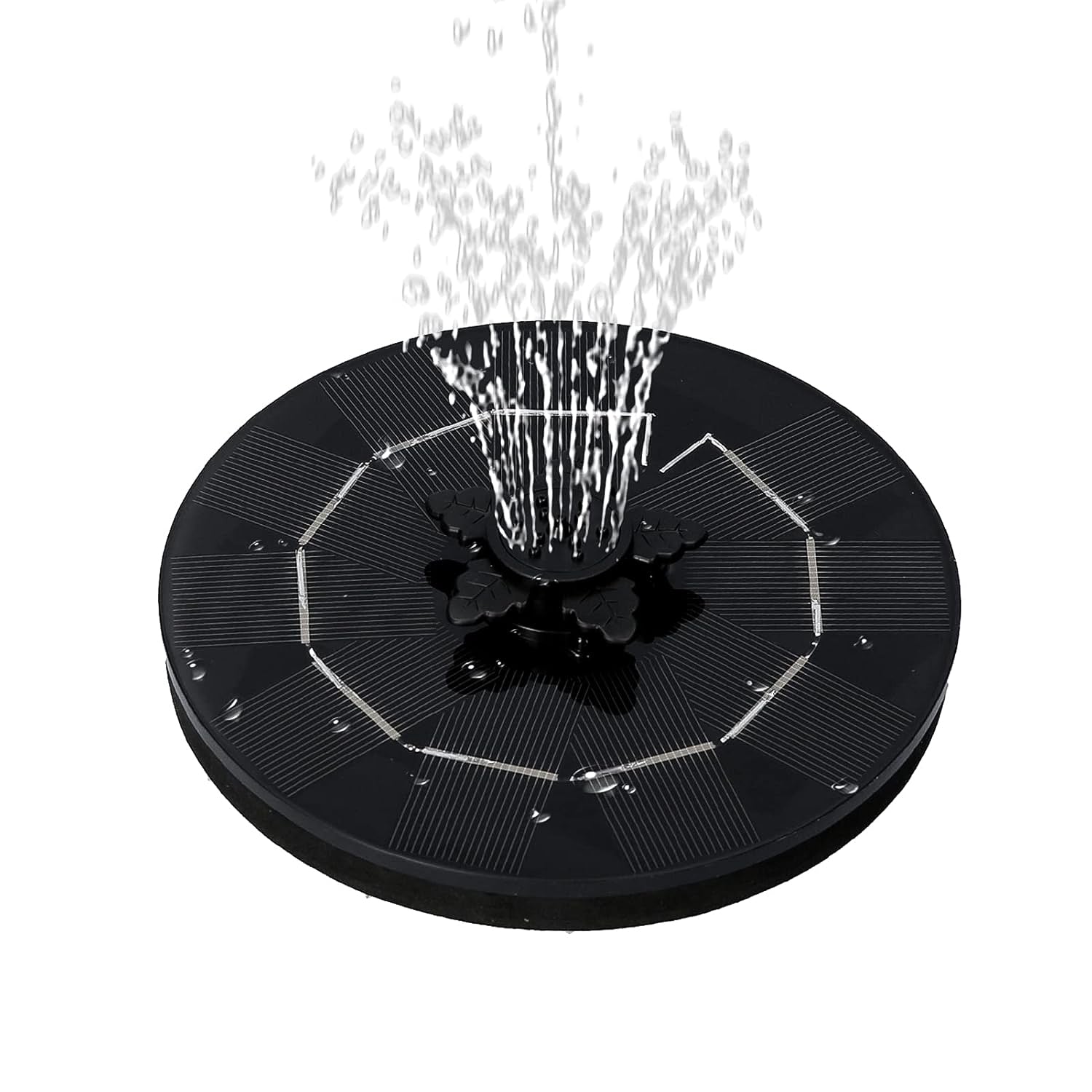 Solar-Powered Floating Water Fountain Pump Kit