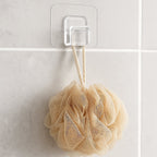 Heavy-Duty Transparent Wall Hook with Seamless Adhesive Backing (1 Pc)