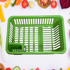 Multipurpose Plastic Kitchen Basket for Vegetables Fruits WashingOrganizer 43×30 cm