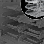 Multifunctional File Rack Drawers: Desktop Storage for Office Supplies (4/3 Layers)