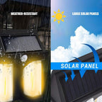  Outdoor Solar Wall Lamp Waterproof - alternative angle