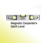 Metric ruler with magnetic base