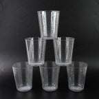 Apex Pyramid Ringo Plastic Glass – 300ml Approx | Durable, Crystal-Clear Tumbler