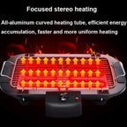  Electric Barbecue Grill 2000W - scale and size reference