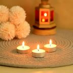 Tealight Candles Set, Smokeless Candles, Diwali (50 Pcs set)