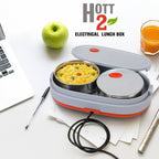 Orbit Electric Lunch Box with Dual Stainless Steel Containers Set