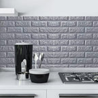 Wallpaper 3D Foam Wallpaper Sticker Panels (76 x 70 Cm / 1 Pc)