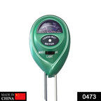 Green plant moisture sensor with 3 functions.