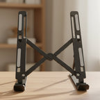 Plastic Adjustable Portable Tablet Stand – Ergonomic Holder Riser (Up to 14 inch)
