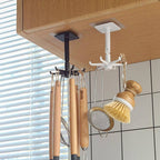 360° Rotating Folding Hook Self-Adhesive Waterproof Wall Mounted Hook