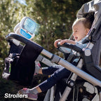  Air Portable Fan Grip Go 3 Speed Stroller - alternative angle