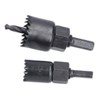 Drill Hole Cutter, Carbon Steel High Accuracy Incisive Hole Saw for Cutting PCV  (18 Pcs Set)