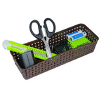 Plastic Multipurpose Desk Organizer Tray (6 Pcs Set)