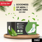 Neem and aloevera thin sanitary pads 