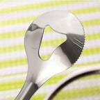  2-in-1 Stainless Steel Filter Spoon with Clip - alternative angle