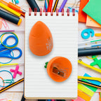 Student Pencil Sharpener Cartoon Carrot Design Suitable for Kids  Stationery 1 Pc