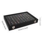 Ring holder organizer box open showing compartments for jewellery India