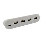 4in1 hub is USB For Pen drive, Mouse, Keyboards, Camera, Mobile, (1 pc)