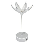 Lotus Flower Lamp with Music, Touch Open and Close, USB Rechargeable (1 Pc)