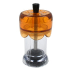 Transparent Plastic Salt and Pepper Grinder Manual Pepper Grinding Tool Crusher 1 Pc