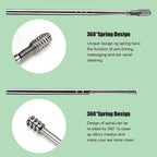 6-in-1 Stainless-Steel Ear Cleaning Tool Kit (1 Pc)