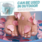 Soaking Feet Foldable Foot Tub Portable Bath Bag (1 Pc)