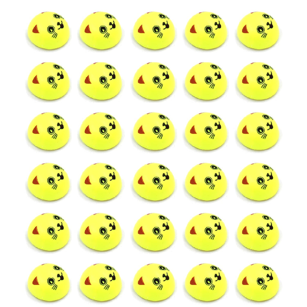 Fun pull-back smiley toys in different designs