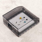 Weatherproof Outlet Cover Outdoor Plug Receptacle Protector for Bathroom Clear (1 pc)