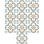 Peel & Stick 8×8 Inch Floor Tiles for Kitchen & Bathroom (10 Pc Set)