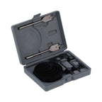 Drill Hole Cutter, Carbon Steel High Accuracy Incisive Hole Saw for Cutting PCV  (18 Pcs Set)