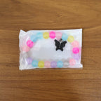 Premium Multicolor Pastel Bead Stretch Bracelet (1 Pc)