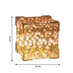 Decorative Tulip Flower LED Cube Night Lamp Set (1 Set / Mix Color)