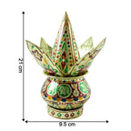 Traditional Decorative Pooja Kalash (1 Set)