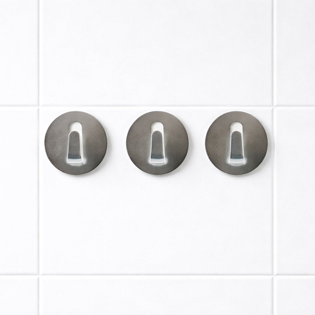 Heavy Duty Self-Adhesive Stainless Hooks – Waterproof for Robes, Coats & Towels