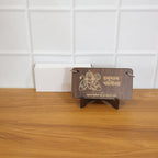 Premium Wooden Hanuman Chalisa Flip Book with Stand (1 Set)