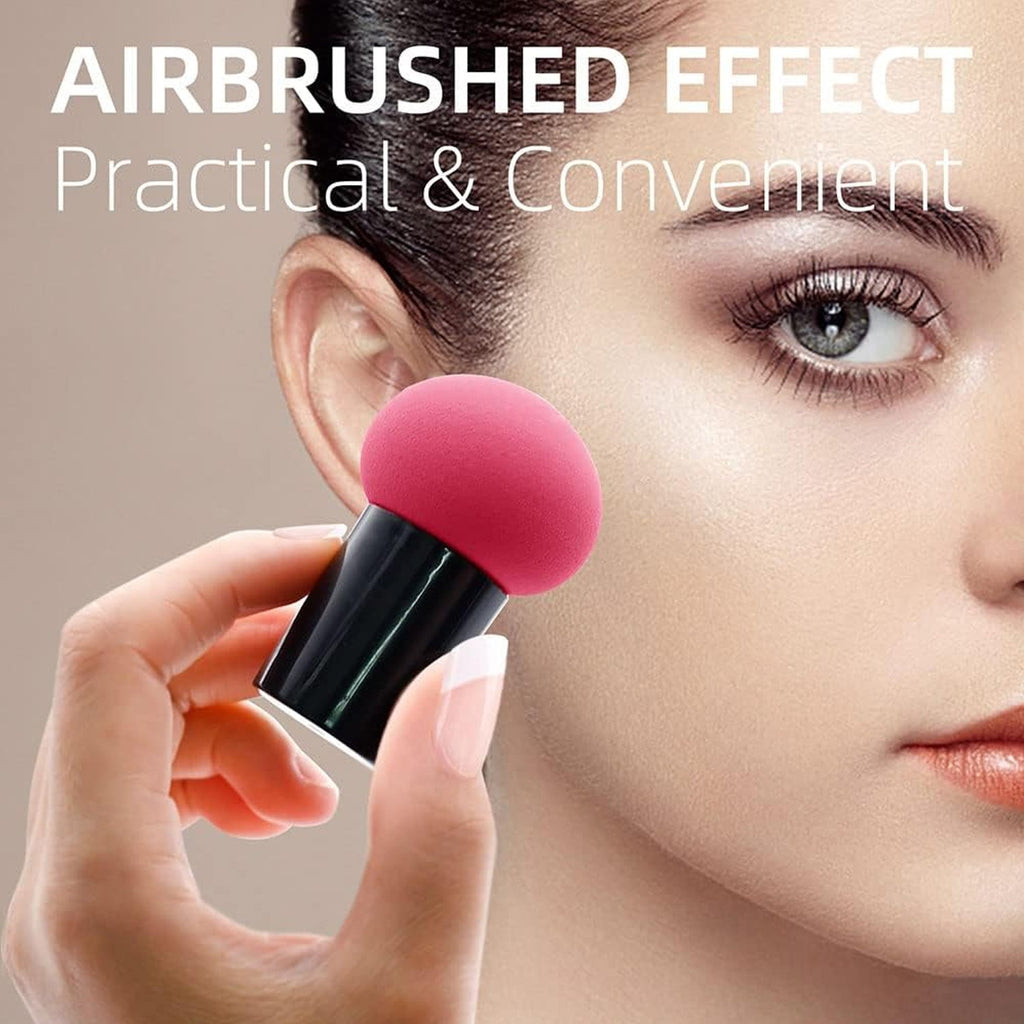 Professional Makeup Sponge Puff with Handle (1 Pc)