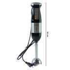 Stainless Steel Handheld Emulsion Blender With Four-blade Blade (300W / 1 Pc)