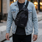 Waterproof Waist Bag – Shoulder Crossbody Bag with USB Charging Slot