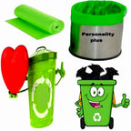 Bio-degradable Eco-Friendly Garbage Bags Rolls (24x32 inch, 1 Pc, Mix Color)
