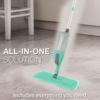  360 Degree Healthy Spray Mop Cleaning - scale and size reference