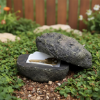 Realistic Fake Rock Key Hider – Weatherproof Outdoor Key Storage Emergencies (1 Pc)