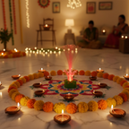LED Candlelight Colourful Candle Decoration LED Light, (1 Pc / Multicolor Light)